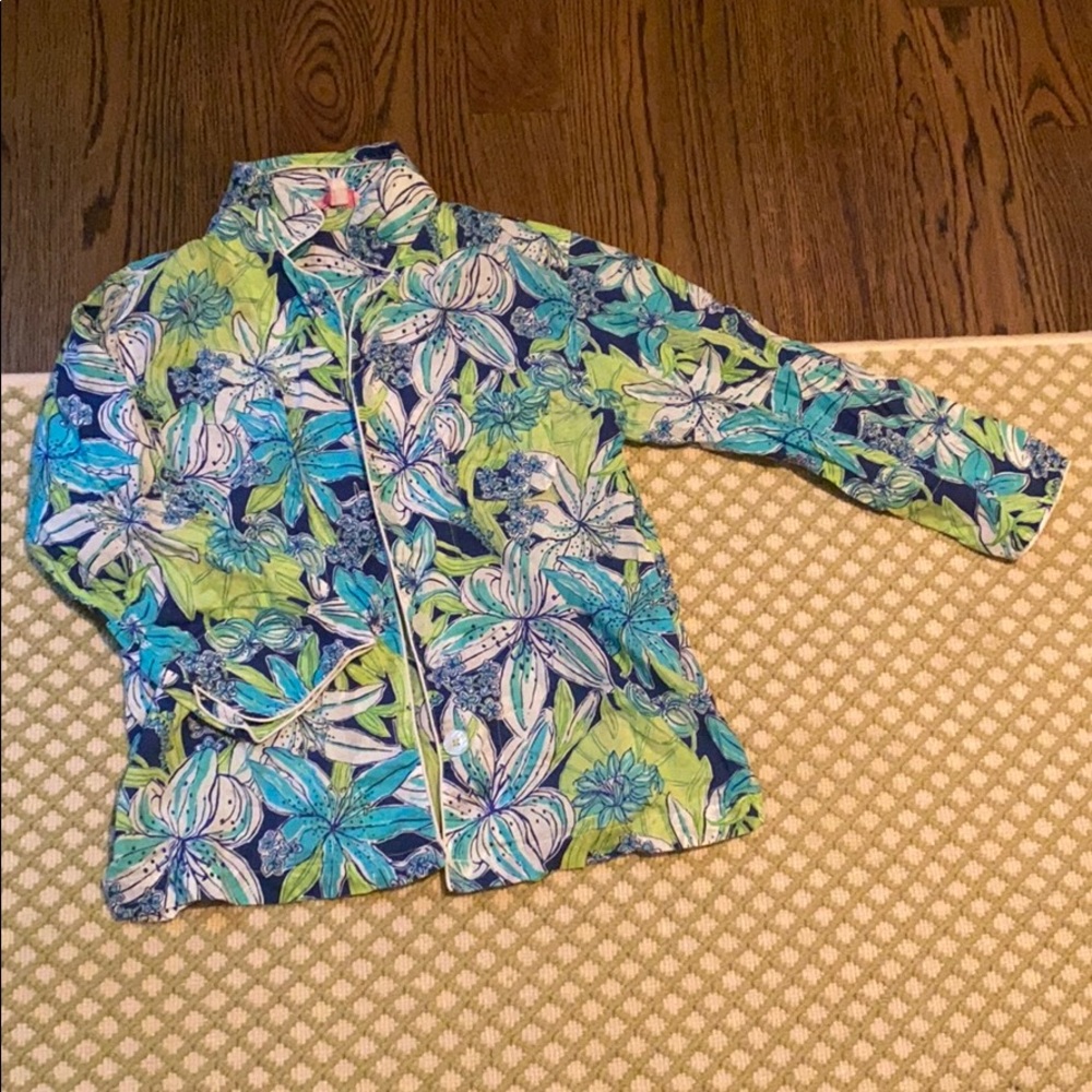 Lily Pulitzer pj top